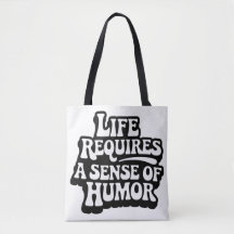 "La vie nécessite un sens de l'humour"