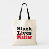 Tote Bag La vie noire importe (Dos)