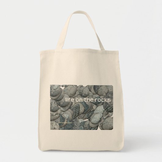 Tote Bag La vie sur les rochers (Devant)