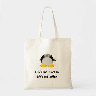 Tote Bag La vie trop courte pour boire du café gâté