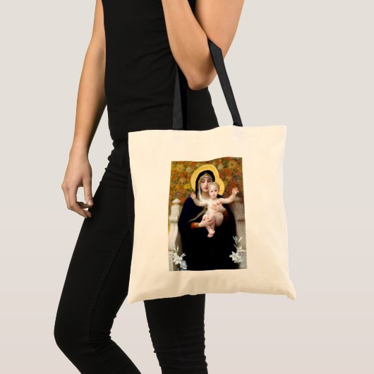 Tote Bag La Vierge de la Lily, Bouguereau (Devant (produit))
