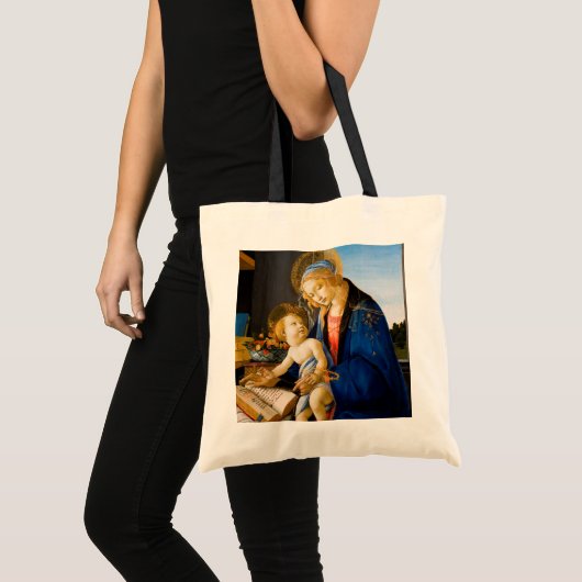 Tote Bag La Vierge et l'Enfant, Sandro Botticelli (Devant (produit))
