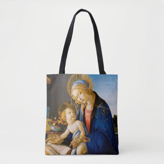 Tote Bag La Vierge et l'Enfant, Sandro Botticelli (Devant)
