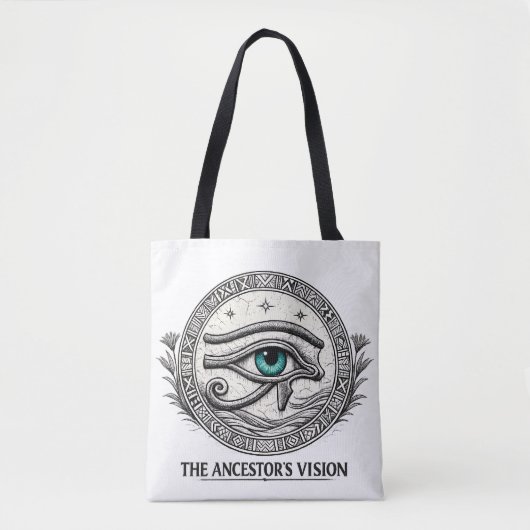 Tote Bag La Vision de l'Ancêtre | Œil d'Horus (Devant)
