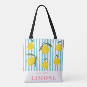 Tote Bag La Vital al Limone