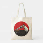 Tote Bag La voix de son maître (Dos)