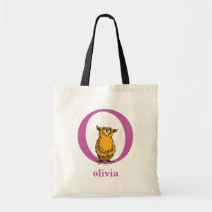 Tote Bag L'ABC de Dr Seuss : Lettre O - Violet   Ajoutez vo
