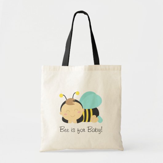 Tote Bag L'abeille est pour le bébé, gaffent l'abeille pour (Devant)