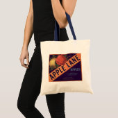 Tote Bag Label Crate d'Apple Lane (Devant (produit))