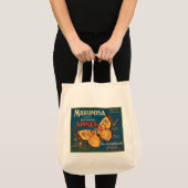 Tote Bag Label Crate Mariposa Apples (Devant (produit))