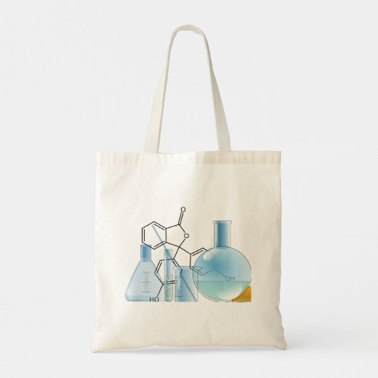 Tote Bag Laboratoire de chimie (Dos)