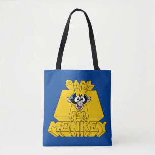 Tote Bag Laboratoire de Dexter - Composez M pour singe