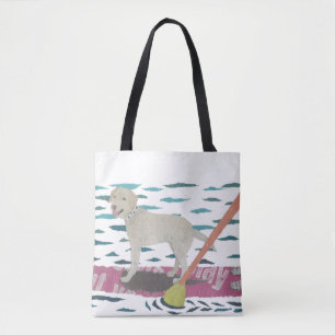 Tote Bag Laboratoire jaune, labrador retriever, chien de