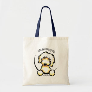 Tote Bag Labradoodle jaune IAAM