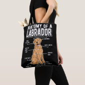 Tote Bag Labrador Anatomie Funny Chien (De près)