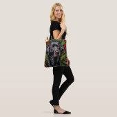 Tote Bag labrador de Noël chien (Sur le modèle)