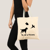 Tote Bag Labrador et Falconry (Devant (produit))