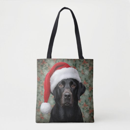 Tote Bag Labrador noir (Devant)