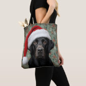 Tote Bag Labrador noir (De près)