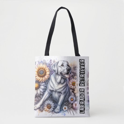 Tote Bag Labrador Retriever (Devant)