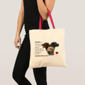 Tote Bag Labrador Retriever Art Don (Devant (produit))