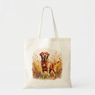 Tote Bag Labrador Retriever Chien Rouge Renard