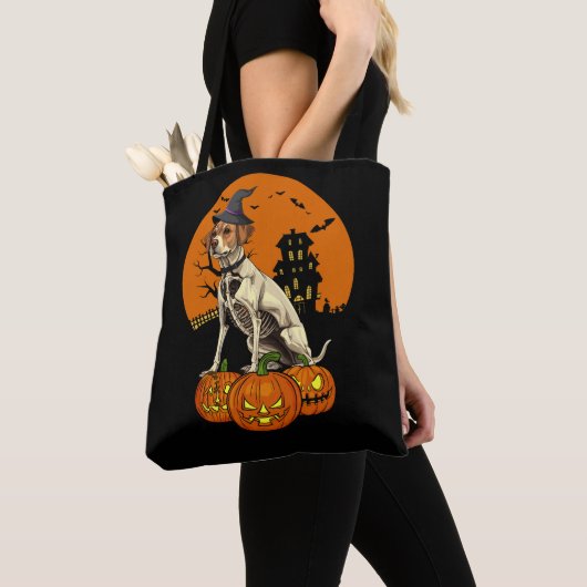 Tote Bag Labrador Retriever Dog Halloween (De près)