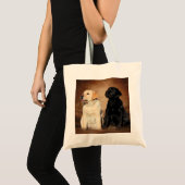 Tote Bag Labrador retriever Fourre-tout (Devant (produit))