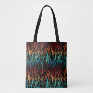 Tote Bag L'abstrait incendie