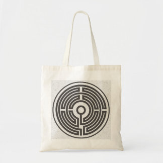 Tote Bag labyrinthe médiéval petit