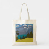 Tote Bag Lac des Alpes (Dos)