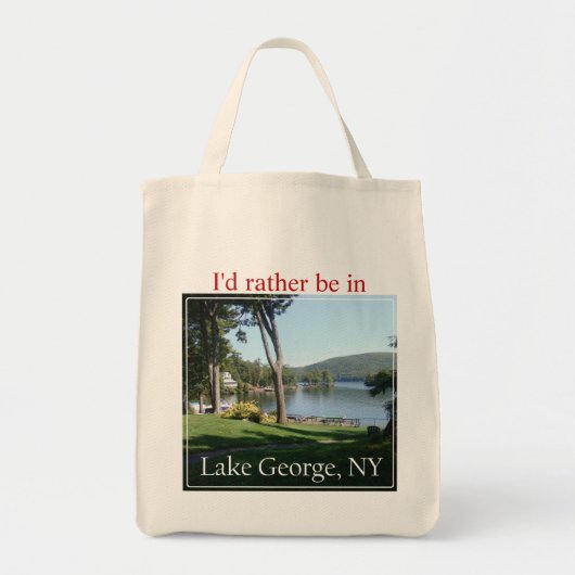 Tote Bag Lac George (Devant)