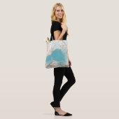Tote Bag Lac hydrographique Mendota de carte (Sur le modèle)