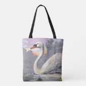 Tote Bag Lac Lugano Swan (Dos)