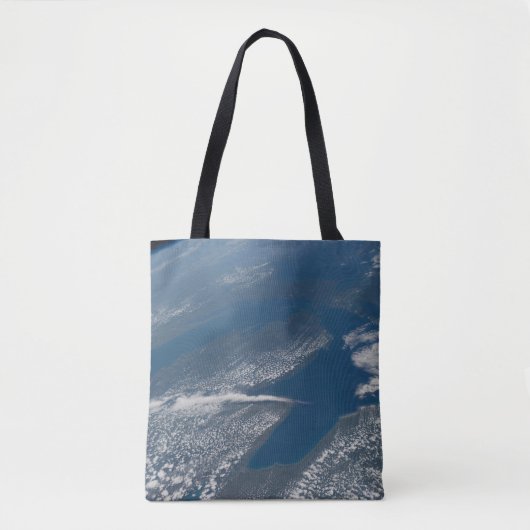 Tote Bag Lac Michigan, Lac Huron Et État Du Michigan. (Devant)