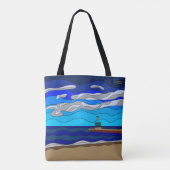 Tote Bag Lac Michigan - Total (Dos)