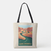 Tote Bag Lac Powell | Arizona et Utah (Dos)