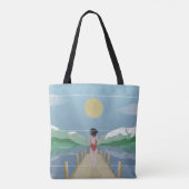 Tote Bag Lac Rotoiti Nouvelle-Zélande (Dos)