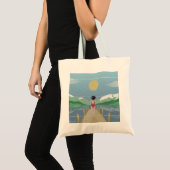 Tote Bag Lac Rotoiti Nouvelle-Zélande (Devant (produit))