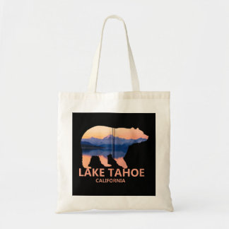 Tote Bag Lac Tahoe Californie Grizzly Oear Souvenir Cadeau 