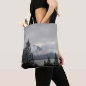 Tote Bag Lac Whiskeytown avec brouillard... (De près)