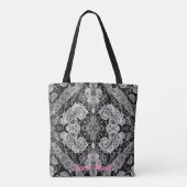 Tote Bag Lace Floral Harmony (Dos)