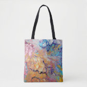 Tote Bag L'acrylique de Cremecycle versent partout (Devant)