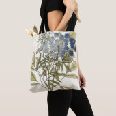 Tote Bag Lacy Feuilles - Fleurs et verdure (De près)