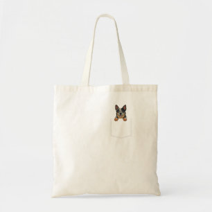 Tote Bag L'Adorable Petit Chien De Combat Australien Dans L