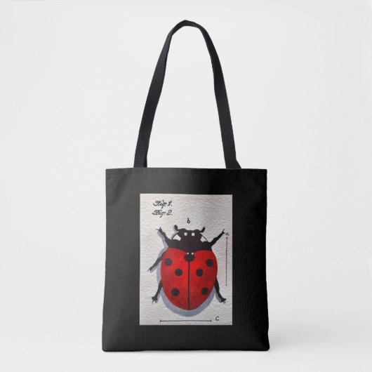 Tote Bag Ladybug (Devant)