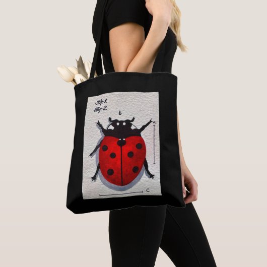 Tote Bag Ladybug (De près)