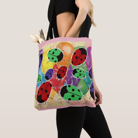 Tote Bag Ladybug (De près)