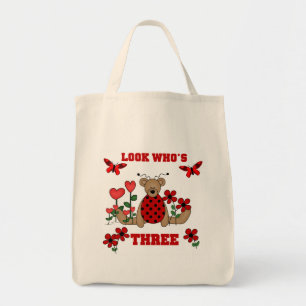 Tote Bag Ladybug Bear 3e maillots d'anniversaire