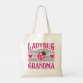 Tote Bag Ladybug Grandma Rose Garden Insect (Dos)